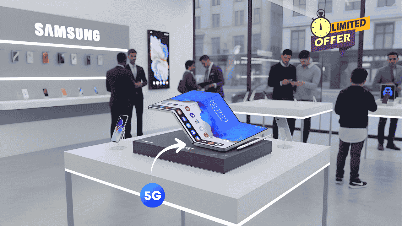 Samsung Tri-Fold 6G Smartphone Unveiled